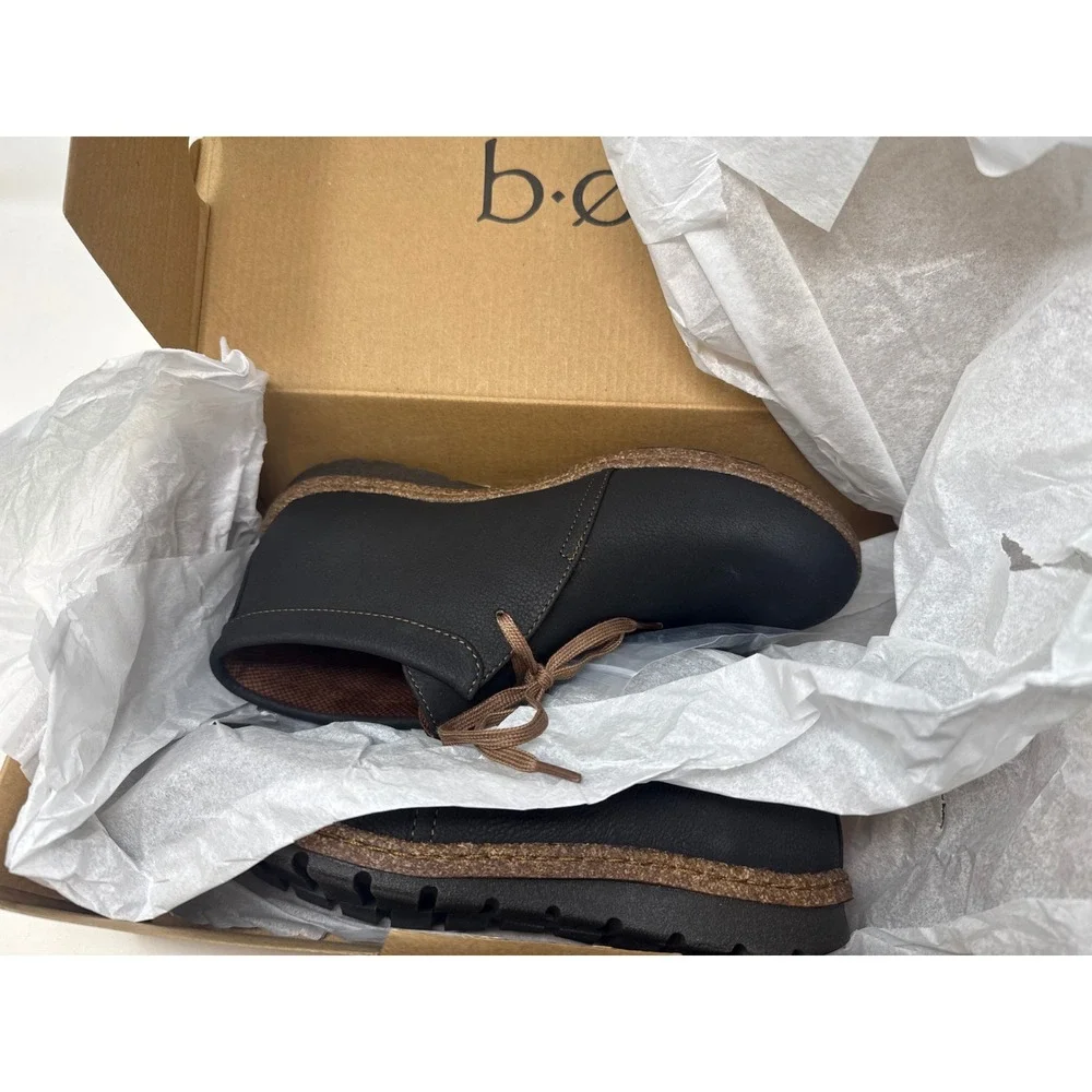 b.o.c. Nadia Black Lace Up Chukka Ankle Boots Womens Size 8